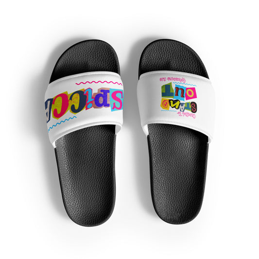 Comfortable and Stylish Created To Standout SPICCA Christian Women's Slides for Everyday Wear